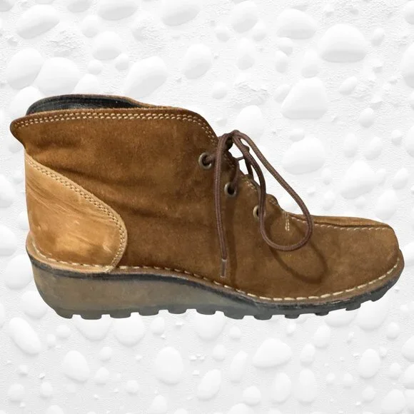 Fly London Suede/Leather Chukka Boots – Size 6 - Picture 4 of 7